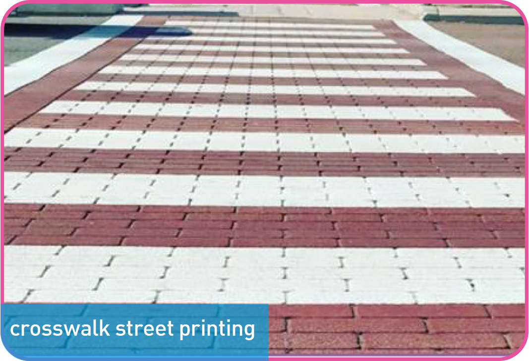 Map of construction work areas